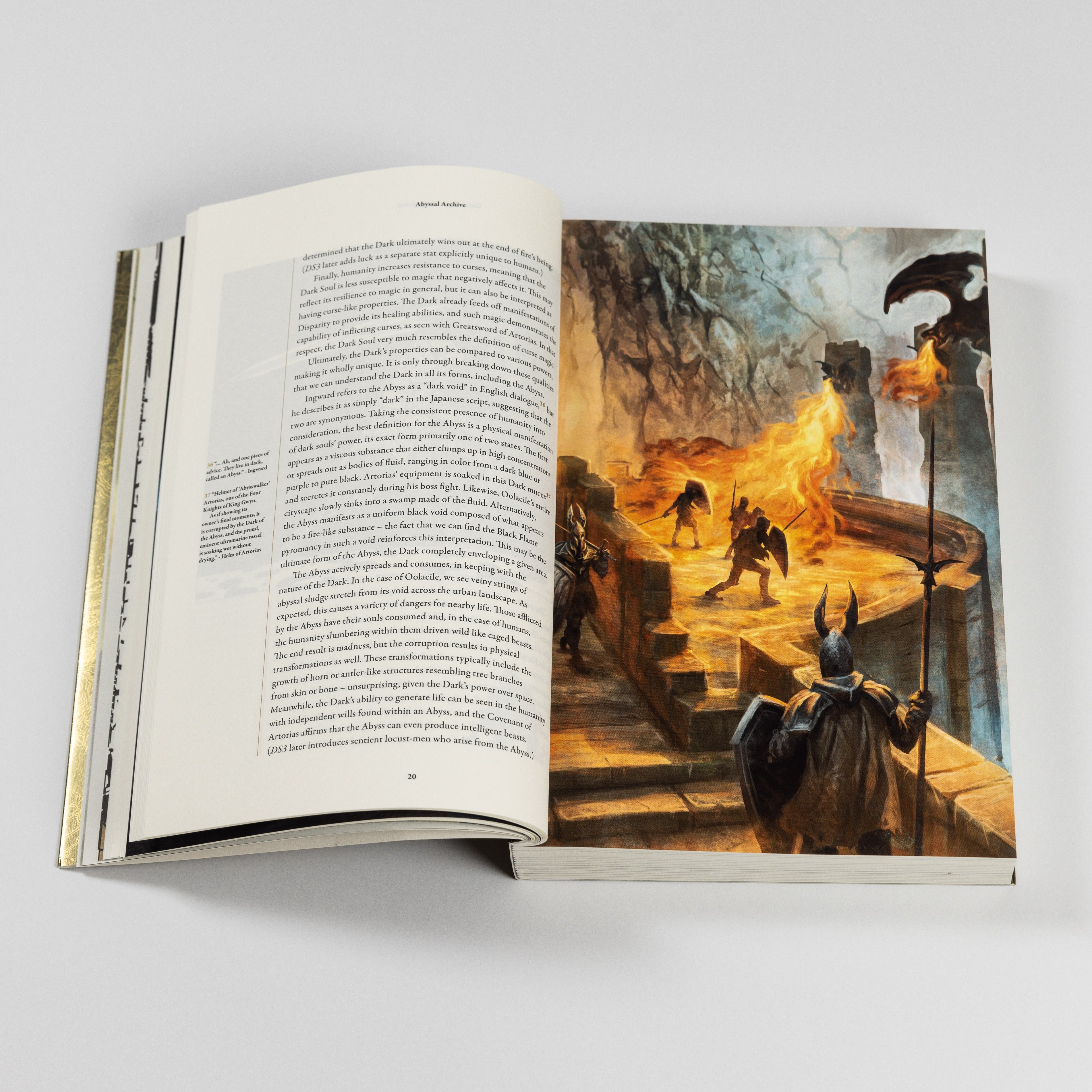 Abyssal Archive: The Mythology of Dark Souls (softcover edition)