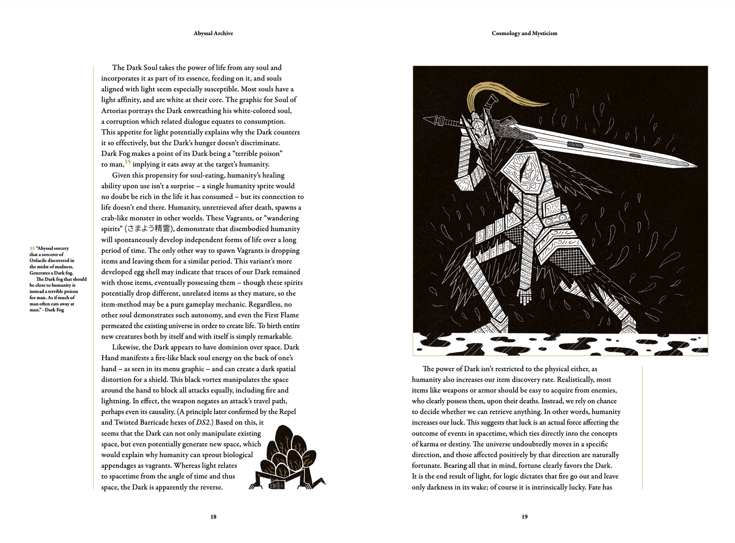 Abyssal Archive: The Mythology of Dark Souls (softcover edition)