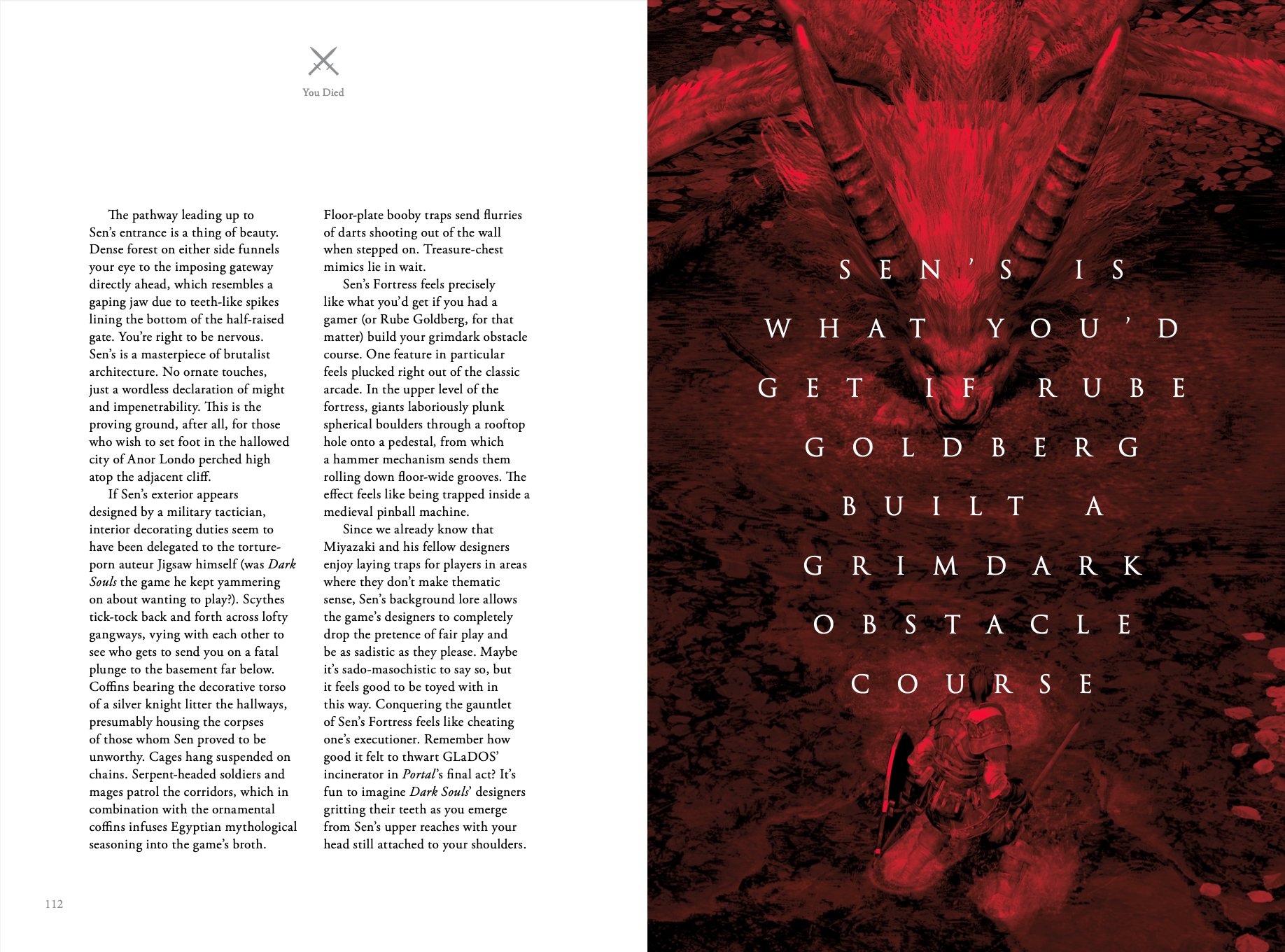 You Died: The Dark Souls Companion (softcover edition)