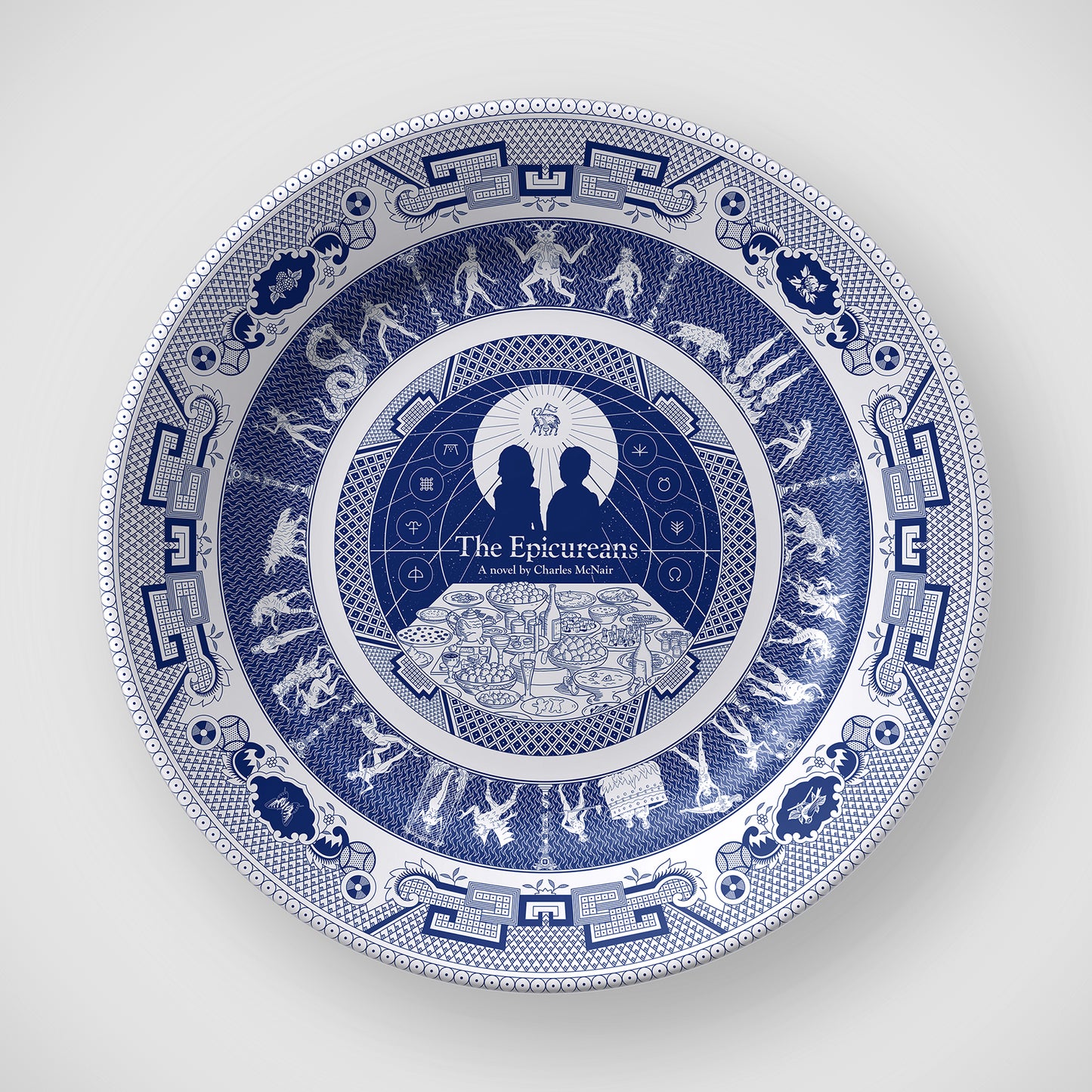 The Epicureans Limited-Edition Collectible Ceramic Plate