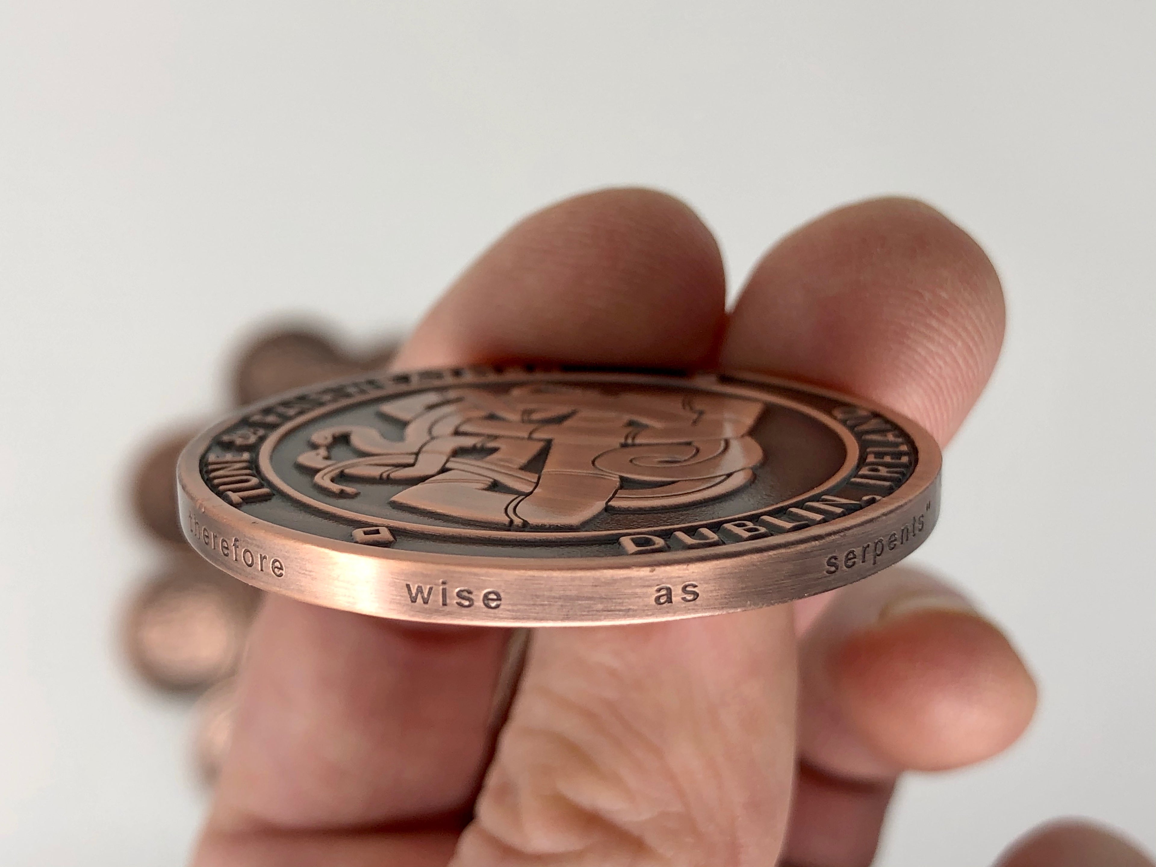 T&F Collectible Coin (Antique Copper)