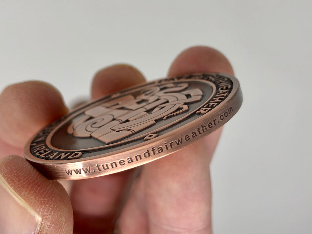 T&F Collectible Coin (Antique Copper)