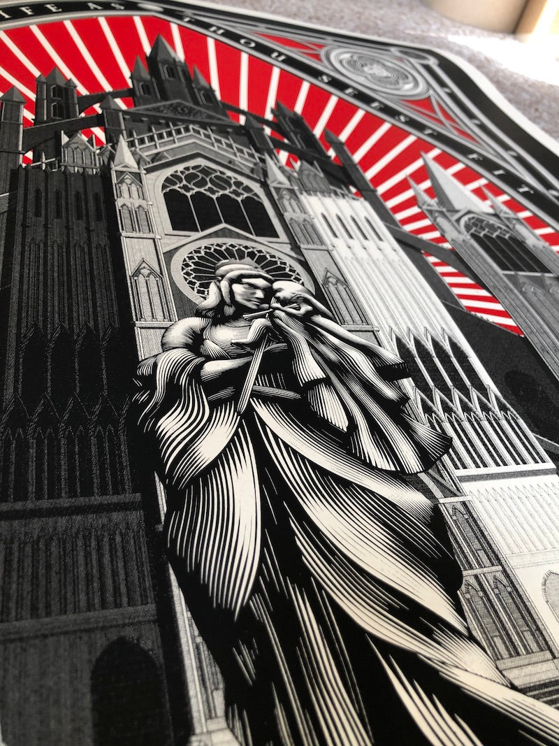 Mother & Child print ("You Died campaign" limited edition)