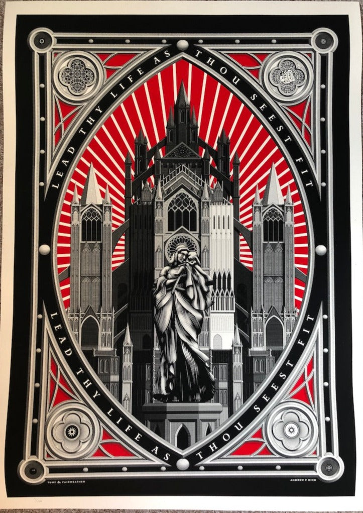 Mother & Child print ("You Died campaign" limited edition)