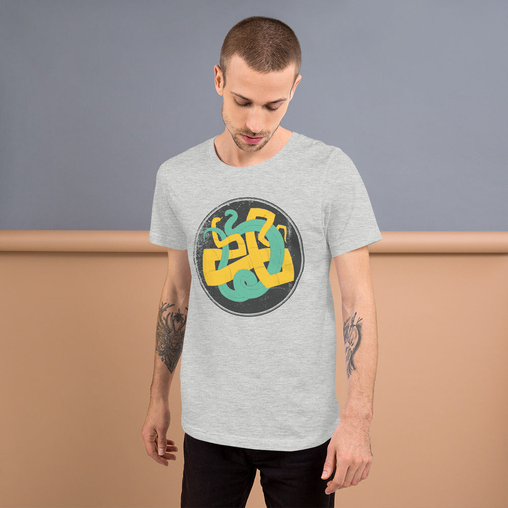 T&F Snakes (Colour Version) - Unisex Logo T-Shirt